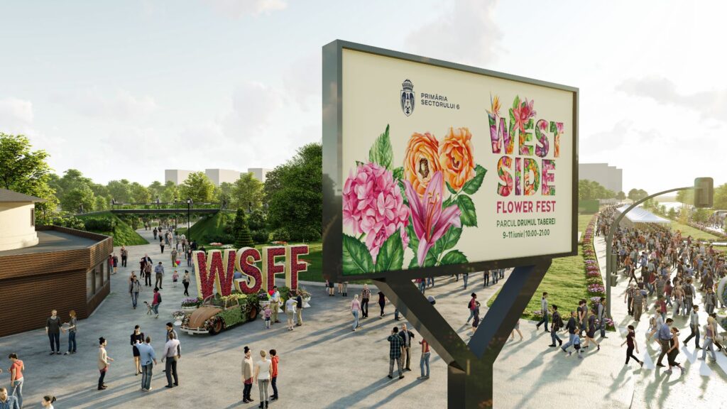 9-11 iunie West Side Flower Fest cel mai mare festival de flori