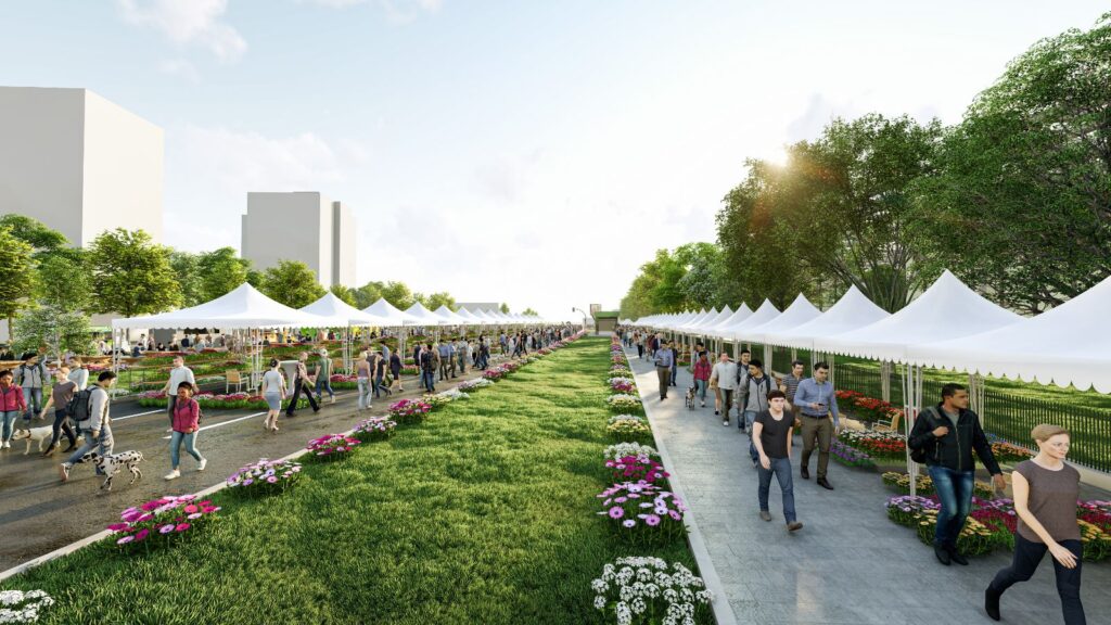 9-11 iunie West Side Flower Fest cel mai mare festival de flori