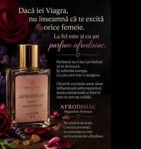 Afrodisiacul care nu conține feromoni si tocmai de aceea funcționează altfel